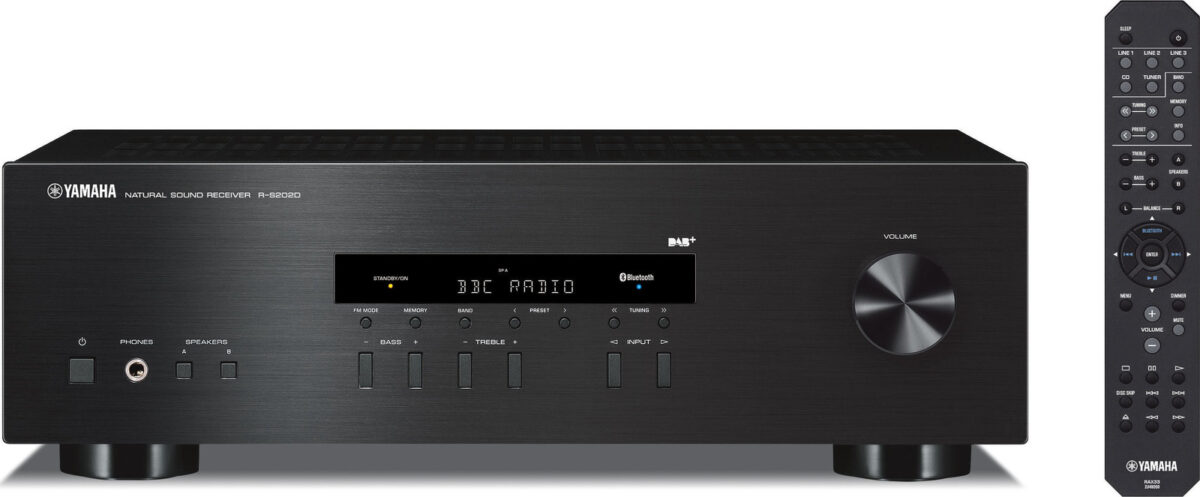 Yamaha R-S202D Ολοκληρωμένος Ενισχυτής Hi-Fi Stereo 115W/4Ω 140W/8Ω S090.31140 Μαύρος - Image 1