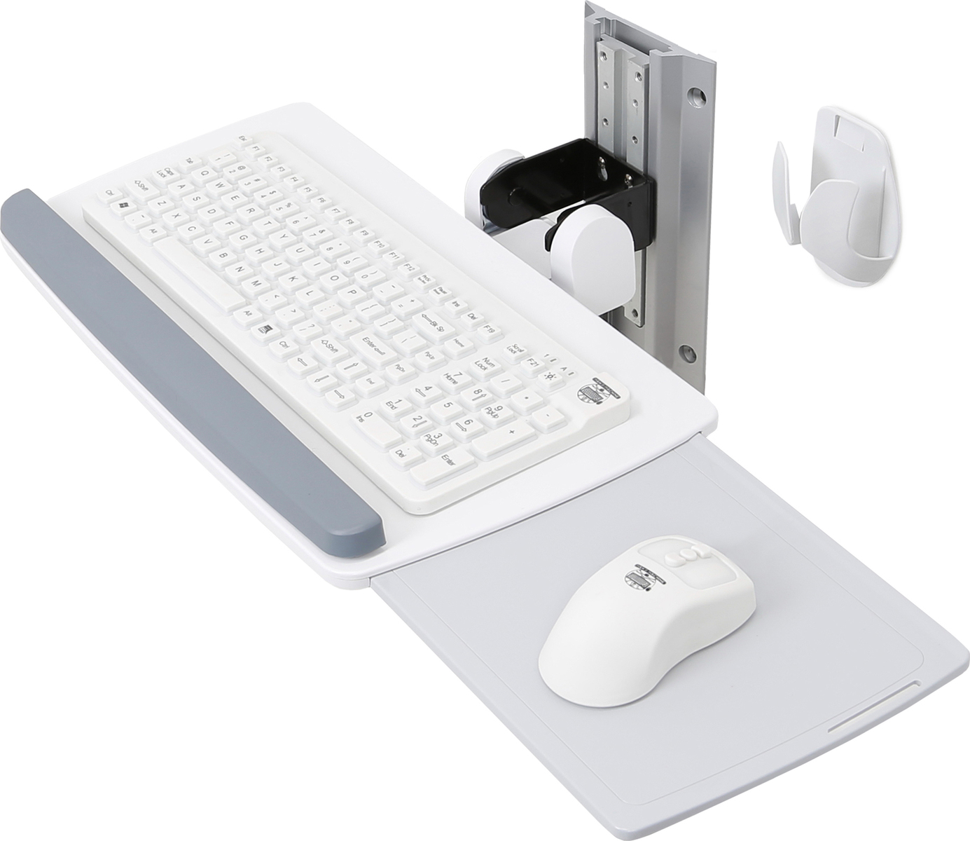 Ergotron Neo-Flex Επιτοίχια Βάση Περιφερειακών Λευκή