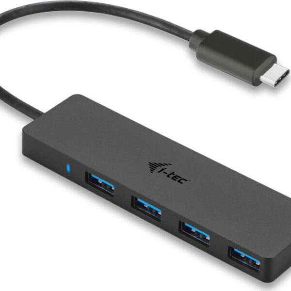 i-tec USB 3.0 Hub 4 Θυρών με σύνδεση USB-C & Θύρα Φόρτισης