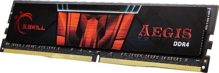 G.Skill Aegis DDR4 με Module 1x16GB και Ταχύτητα 2400 για Desktop F4-2400C17S-16GIS