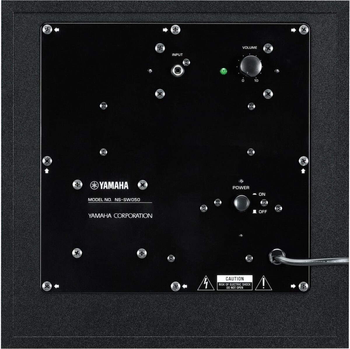 Yamaha NS-SW050 S010.31378 Αυτοενισχυόμενο Subwoofer με Ηχείο 8" 100W Μαύρο - Image 2