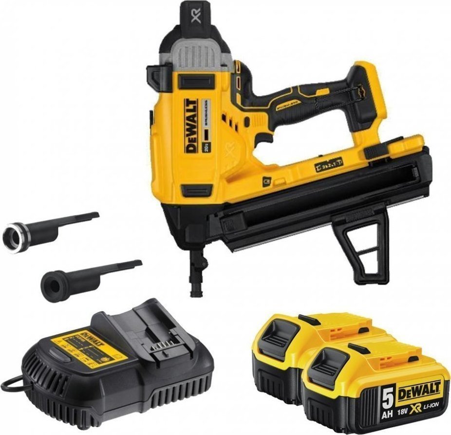 20171024151330_dewalt_dcn890p2 Dewalt DCN890P2 Καρφωτικό Μπαταρίας 18V 2x5Ah για Καρφιά - Image 1