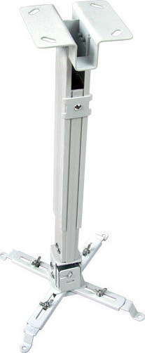 Avtek Βάση Projector Οροφής EasyMount με Μέγιστο Φορτίο 10kg Λευκή