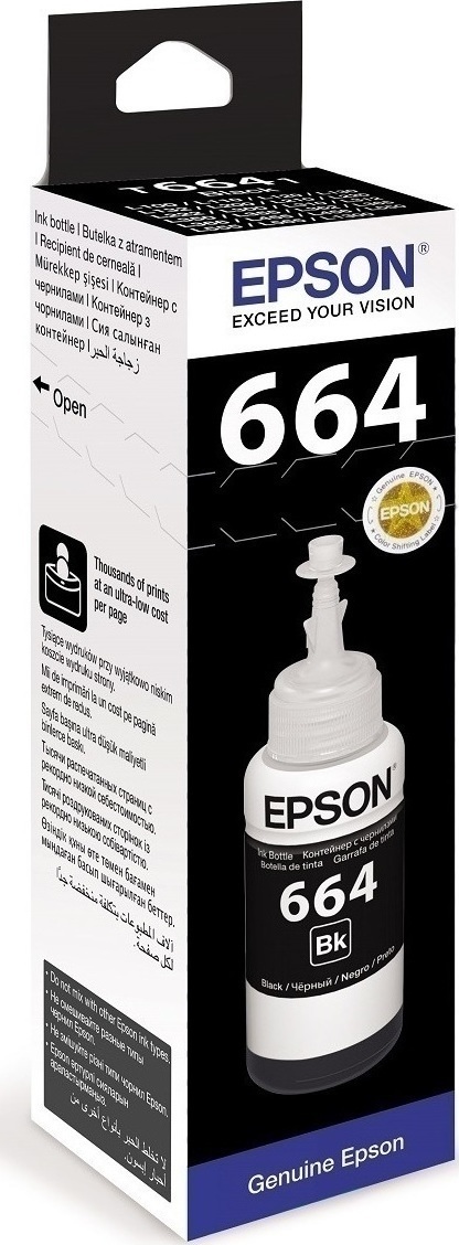 Epson 664 Γνήσιο Μελάνι Εκτυπωτή InkJet