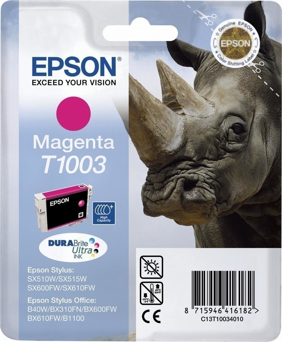 20171206111243_epson_t1003_magenta Epson T1003 Γνήσιο Μελάνι Εκτυπωτή InkJet Ματζέντα (C13T10034010) - Image 1