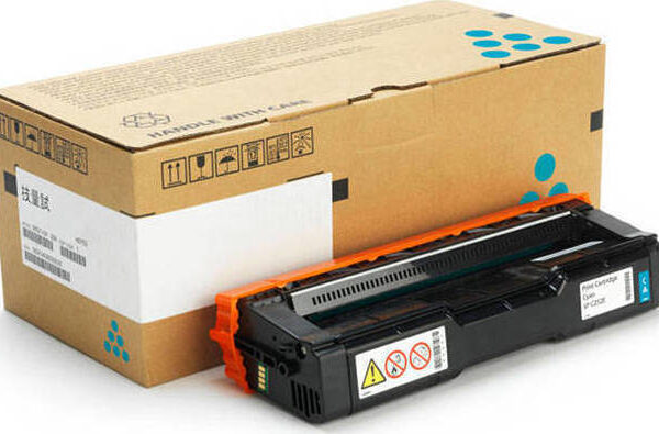 Ricoh 407717 Γνήσιο Toner Laser Εκτυπωτή Κυανό High Capacity 6000 Σελίδων