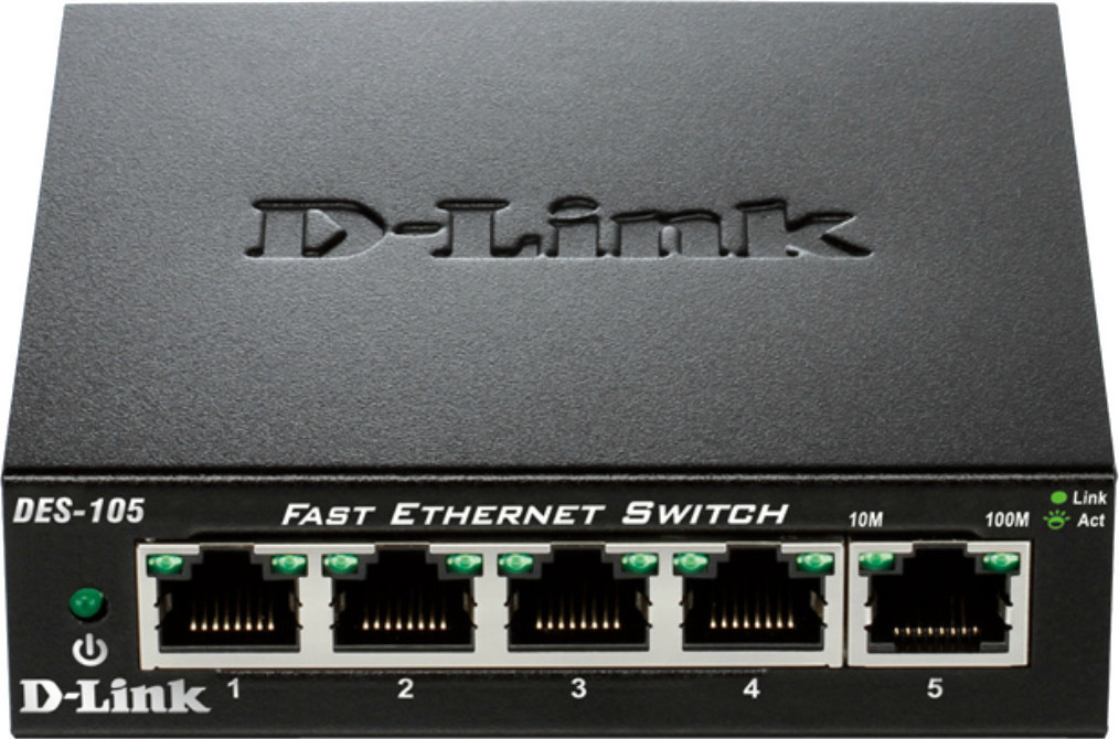 D-Link DES-105 Unmanaged L2