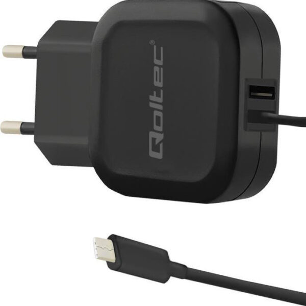 Qoltec 50190 USB-C 17W με Καλώδιο USB-C