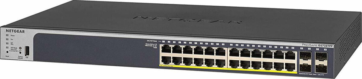 NetGear GS728TPP-200 Managed L3 PoE+ - Image 3