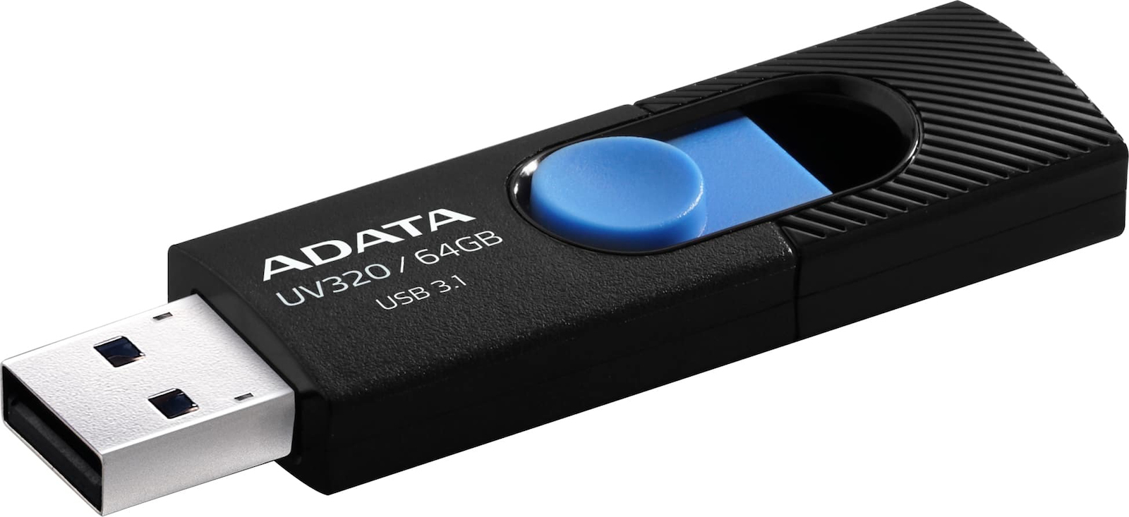 Adata DashDrive UV320 64GB USB 3.2 Μαύρο