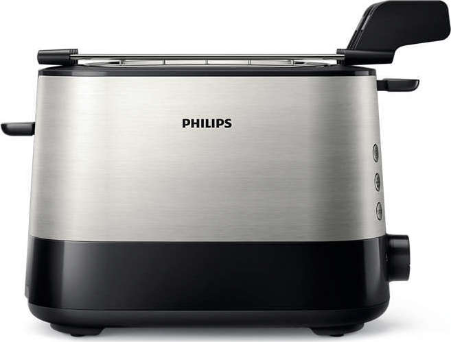 20190213135227_7e993948 Philips Viva Collection Φρυγανιέρα 2 Θέσεων 730W Inox - Image 2