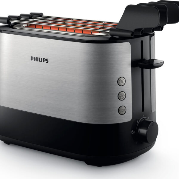 Philips Viva Collection Φρυγανιέρα 2 Θέσεων 730W Inox