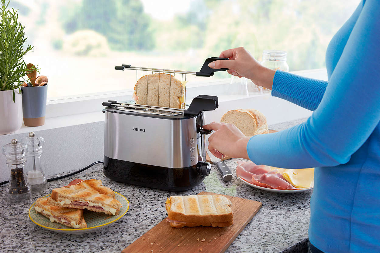 20190213135229_31629b72 Philips Viva Collection Φρυγανιέρα 2 Θέσεων 730W Inox - Image 6