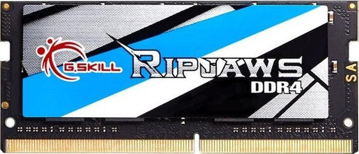 G.Skill Ripjaws DDR4 με Module 1x16GB και Ταχύτητα 2666 για Laptop F4-2666C19S-16GRS