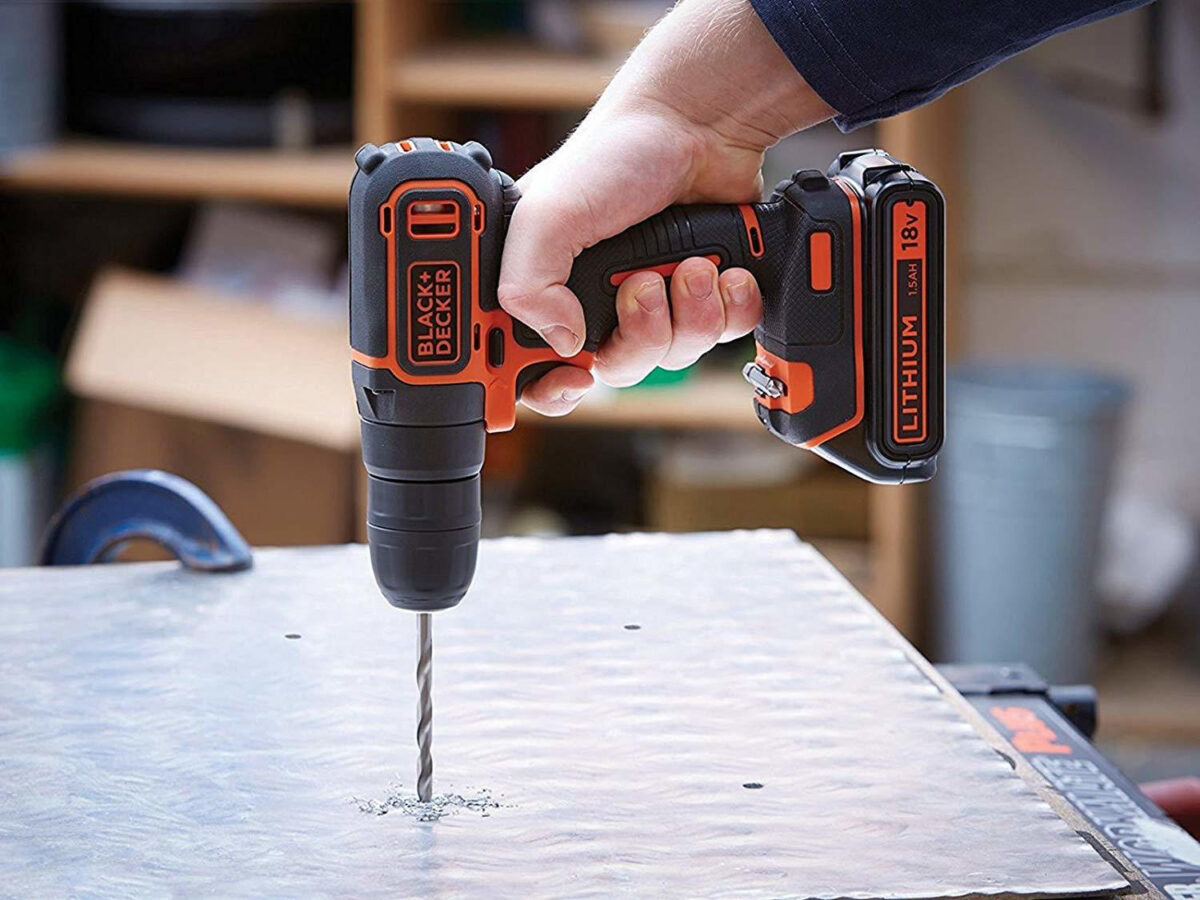 Black & Decker BDCDC18BAFC Δραπανοκατσάβιδο 18V 2x1.5Ah - Image 3