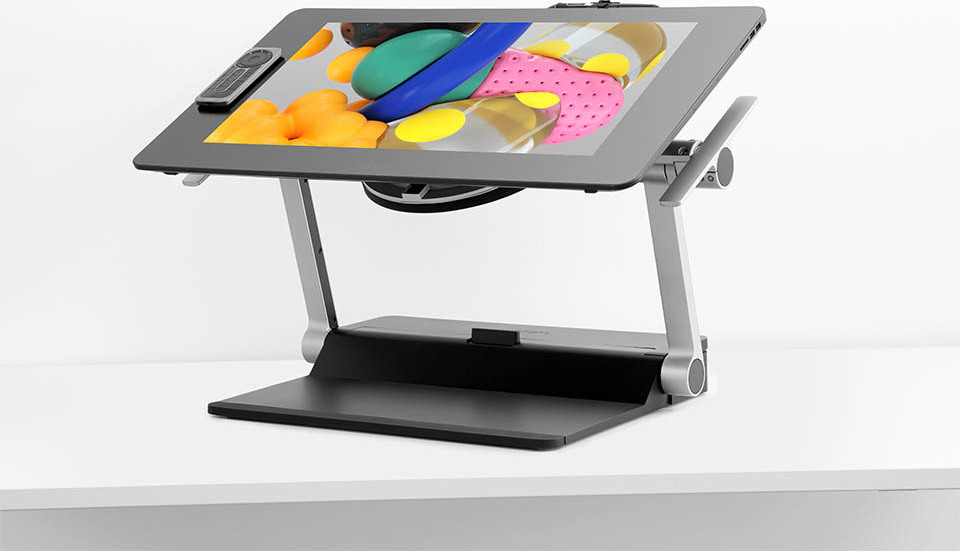 20190404143719_wacom_ergo_stand Wacom Επιτραπέζια Βάση Περιφερειακών (ACK62801K) - Image 1