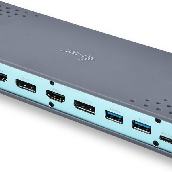 i-tec USB-C Docking Station με HDMI/DisplayPort 4K PD Ethernet (CADUAL4KDOCK)