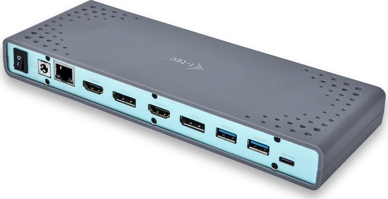 i-tec USB-C Docking Station με HDMI/DisplayPort 4K PD Ethernet (CADUAL4KDOCK)