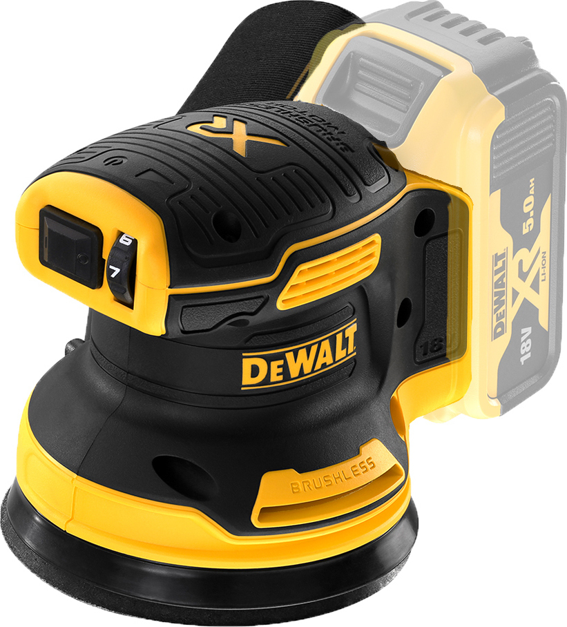 20190424092822_dewalt_dcw210n_xj Dewalt DCW210N-XJ Έκκεντρο Τριβείο 125mm Μπαταρίας 18V Solo - Image 1
