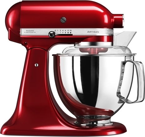 Kitchenaid Artisan Food Processor Orange Κουζινομηχανή 300W με Ανοξείδωτο Κάδο 4.8lt