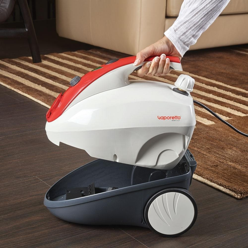 20190607111547_67806272 Polti Smart 30R Ατμοκαθαριστής Πίεσης 3bar με Ρόδες Red - Image 4