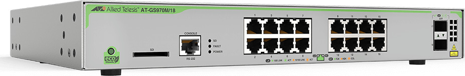 Allied Telesis GS970M/18 Managed L3