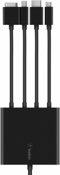 Belkin HDMI male σε HDMI / USB-C / VGA / mini DisplayPort male 1τμχ (B2B166)