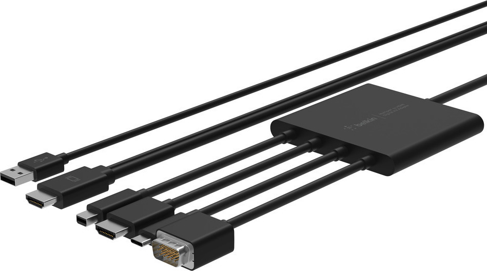 20190717123620_5a1e7de6 Belkin HDMI male σε HDMI / USB-C / VGA / mini DisplayPort male 1τμχ (B2B166) - Image 4