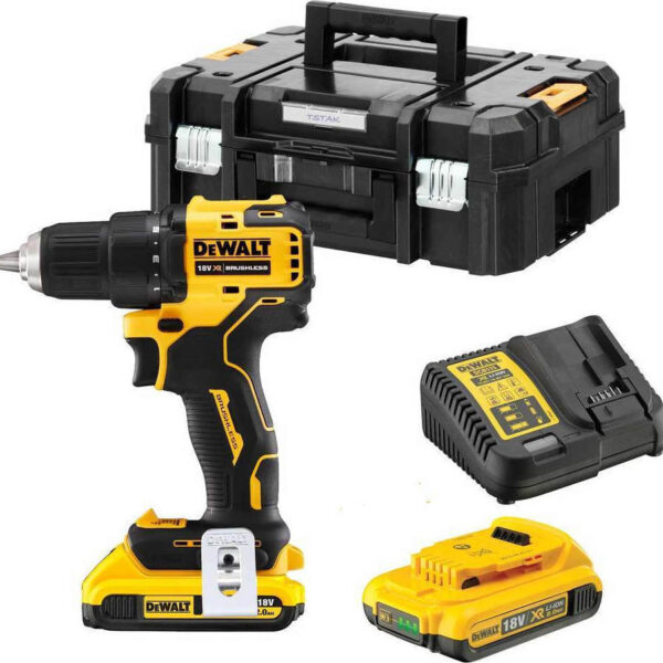 Dewalt DCD708D2T Δραπανοκατσάβιδο 18V