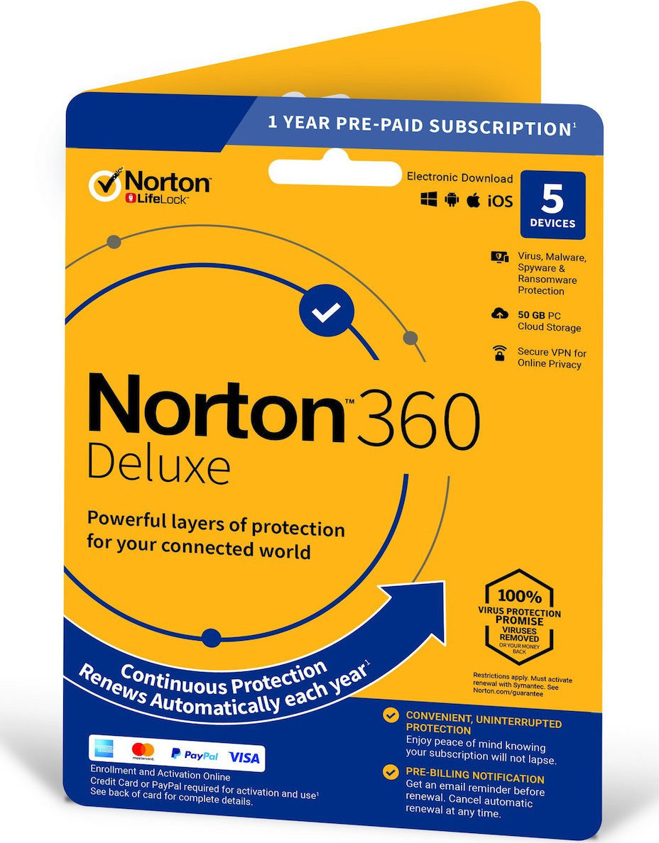 20190731103552_norton_360_deluxe_5_licences_1_year_key Norton 360 Deluxe για 5 Συσκευές και 1 Έτος Χρήσης (Ηλεκτρονική Άδεια) - Image 1