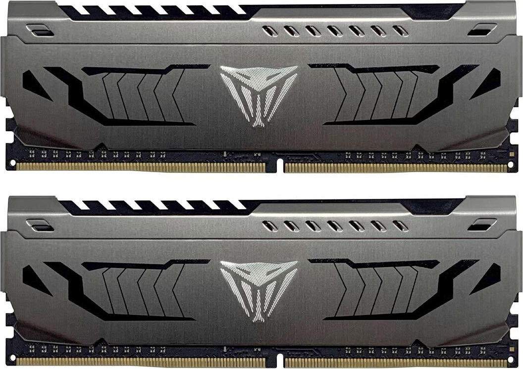 Patriot Viper Steel DDR4 16GB RAM με 2x8GB Modules και Ταχύτητα 3600 για Desktop PVS416G360C7K
