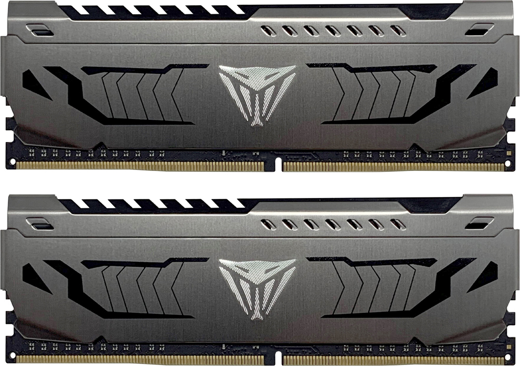 Patriot Viper Steel DDR4 16GB RAM με 2x8GB Modules και Ταχύτητα 3200 για Desktop PVS416G320C6K