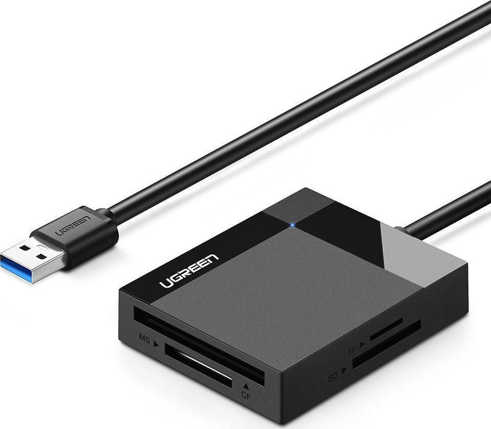 20190911143825_ugreen_4_in_1_usb_3_0_card_reader Ugreen Card Reader USB 3.0 για SD/microSD/MemoryStick/CompactFlash - Image 1