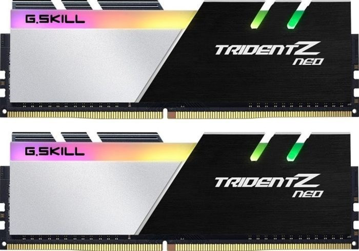 G.Skill Trident Z Neo DDR4 32GB RAM με 2x16GB Modules και Ταχύτητα 3600 για Desktop F4-3600C18D-32GTZN - Image 1