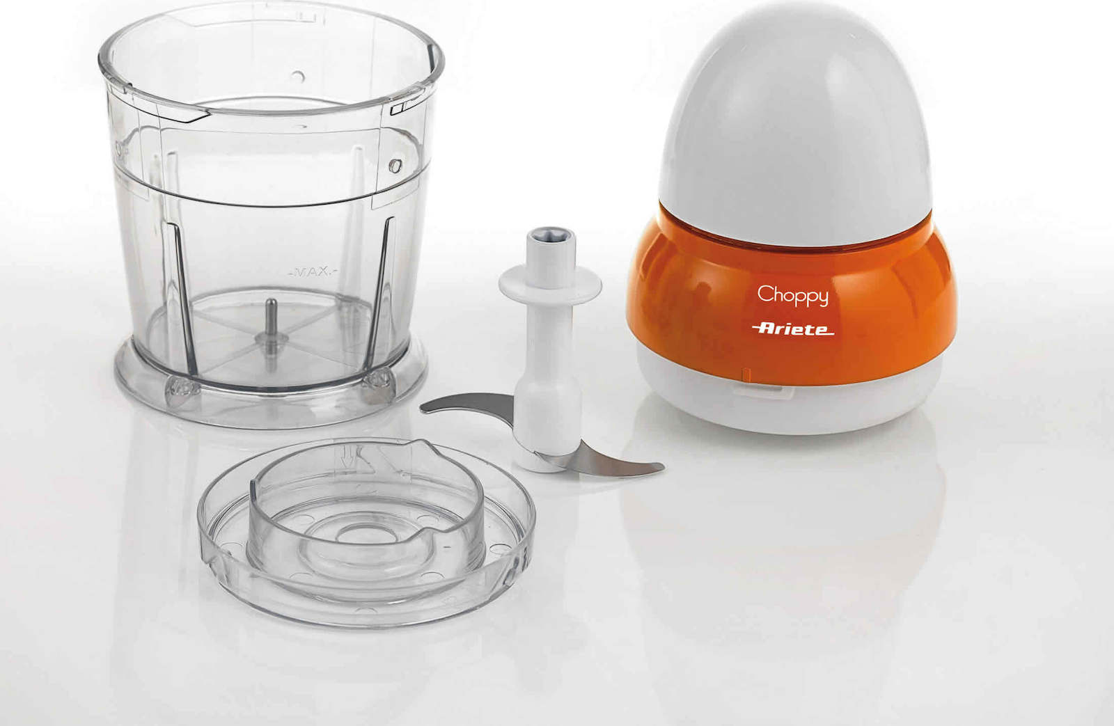 20191016122935_2ce191f9 Ariete Choppy Πολυκόπτης Multi 160W με Δοχείο 250ml Πορτοκαλί - Image 2