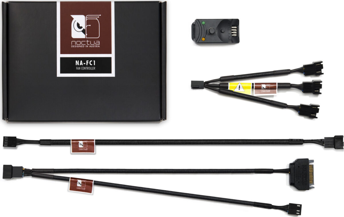 Noctua NA-FC1 Fan Controller 3 channels Black (NA-FC1) - Image 2