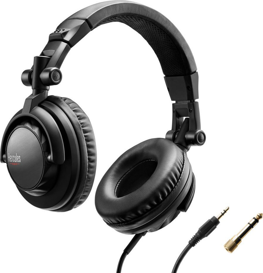 20191031103711_hercules_hdp_dj45 Hercules HDP DJ45 Bluetooth / 3.5mm / 6.3mm Μαύρα - Image 1