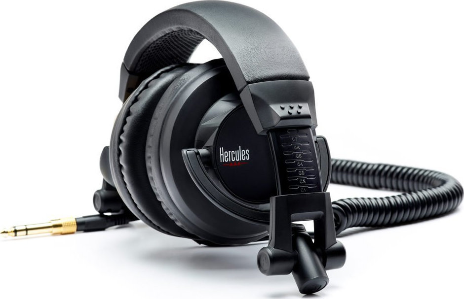 20191031103712_46ba6a68 Hercules HDP DJ45 Bluetooth / 3.5mm / 6.3mm Μαύρα - Image 4