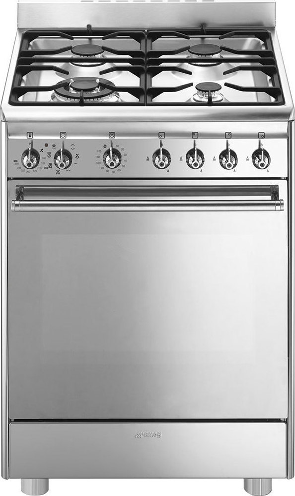 20191106143355_smeg_cx68mf8_2 Smeg Ελεύθερη με Εστίες Υγραερίου Inox CX68MF8-2 - Image 1