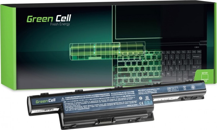 Green Cell Συμβατή Μπαταρία για Acer Aspire / TravelMate 5733/5741/5742/5742G/5750G με 6600mAh
