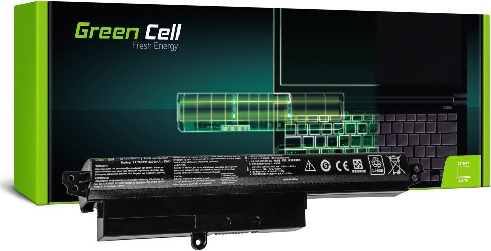 Green Cell Συμβατή Μπαταρία για Asus X200 / VivoBook X200C/X200CA/F200/F200C/F200CA με 2200mAh