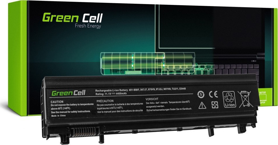 Green Cell Συμβατή Μπαταρία για Dell Latitude E5440/E5540 με 4400mAh