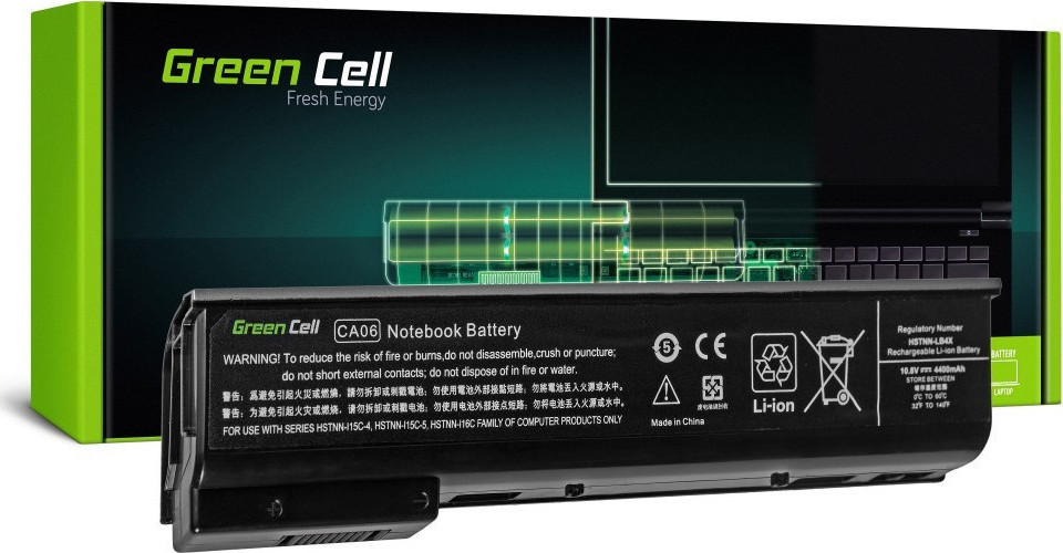 Green Cell Συμβατή Μπαταρία για HP ProBook 640/645/650/655 G1 με 4400mAh