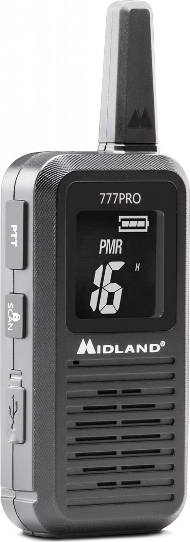 20191220130456_73221f30 Midland 777 Pro Walkie Talkie με Μονόχρωμη Οθόνη Σετ 2τμχ - Image 3