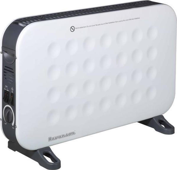 Ravanson Θερμοπομπός Δαπέδου 2000W 60x38.8cm Λευκός