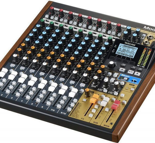 Tascam Model 12 Αναλογική Κονσόλα 12 Καναλιών με Phantom Power & 8 Εισόδους XLR