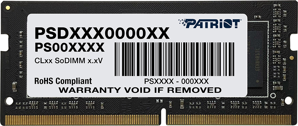 Patriot Signature DDR4 με Module 1x16GB και Ταχύτητα 2666 για Laptop PSD416G26662S