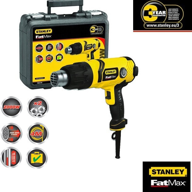 20200220170345_cbc1ac7c Stanley FME670K Πιστόλι Θερμού Αέρα 2000W με Ρύθμιση έως 600°C - Image 3