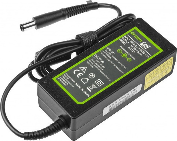 20200221161449_green_cell_ac_adapter_65w_ad12p Green Cell Φορτιστής Laptop 65W 18.5V 3.5A για Compaq με Αποσπώμενο Καλώδιο Τροφοδοσίας - Image 1