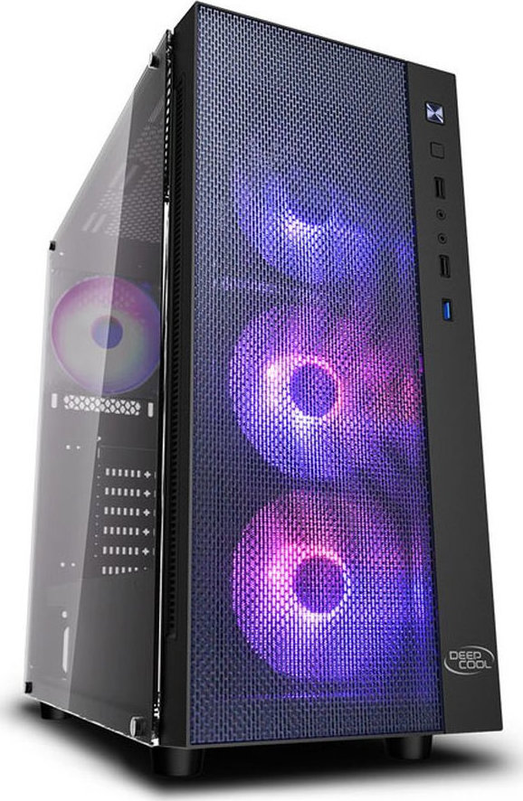 Deepcool Matrexx 55 Mesh Add-RGB 4F Gaming Midi Tower με Πλαϊνό Παράθυρο